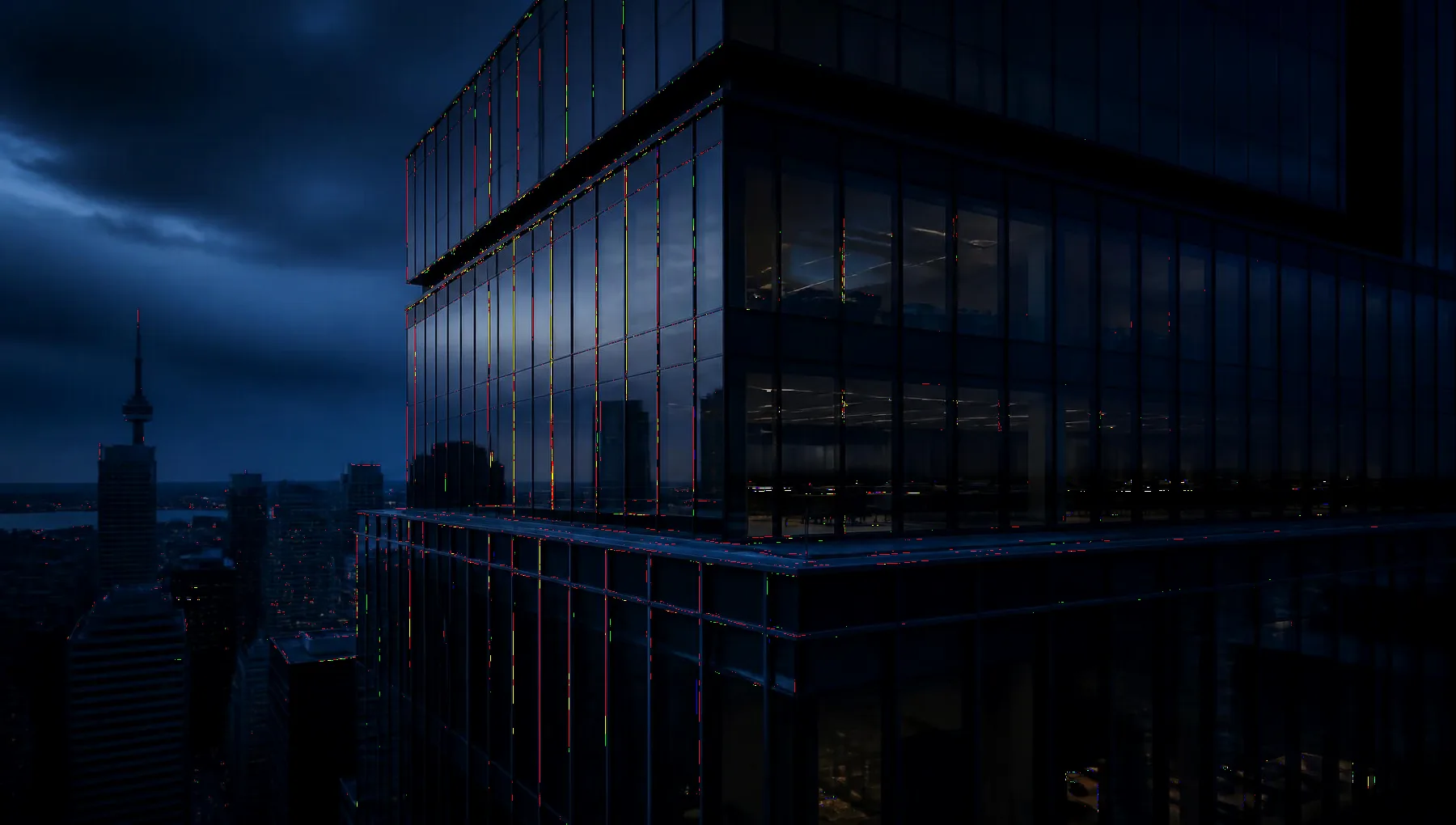 Office tower in downtown Calgary, Alberta